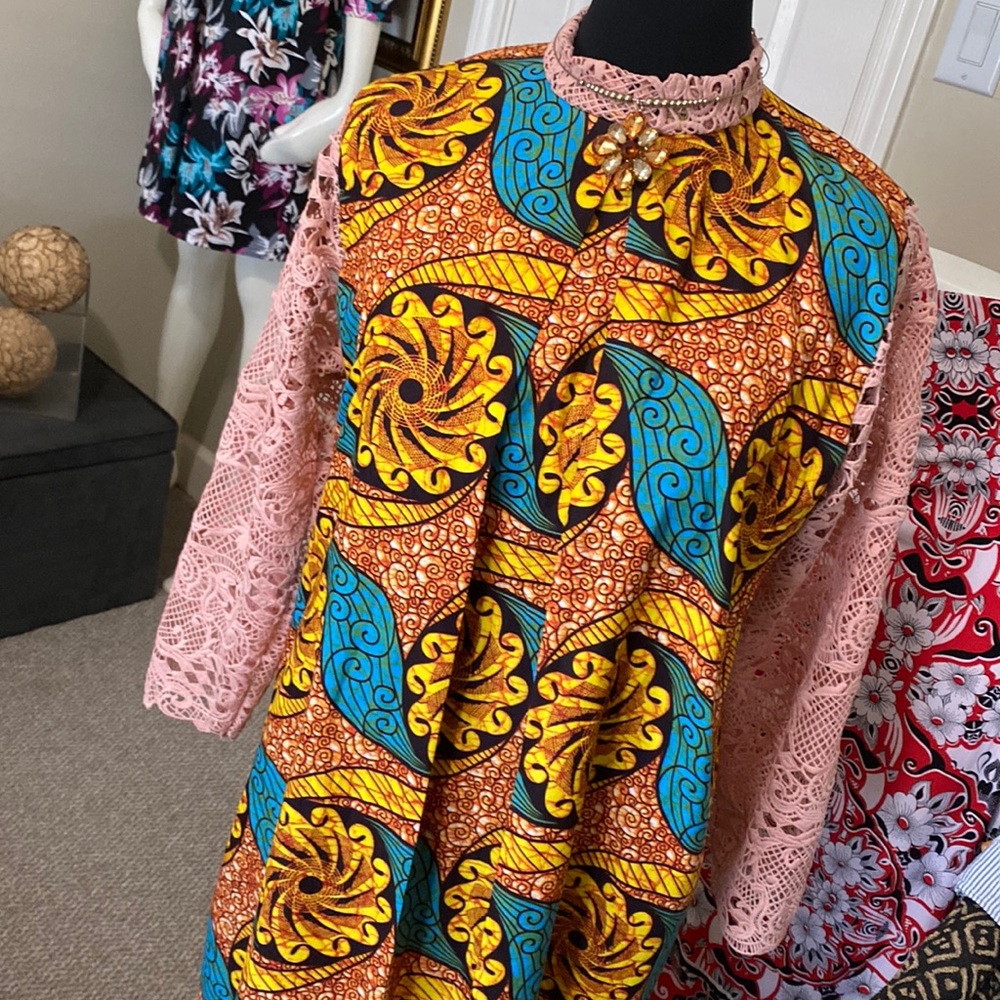 Elegant dress handmade created for a beautiful occasion.